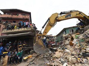Read more about the article Four killed as another building collapses in Lagos
