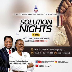 Read more about the article CLAM solution nights: seven nights of deliverance, healing, victory, breakthrough