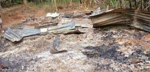 Read more about the article Man burns his house, digs own grave, commits suicide