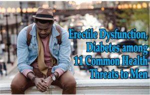 Read more about the article Erectile Dysfunction, Diabetes among 11 common health threats to men