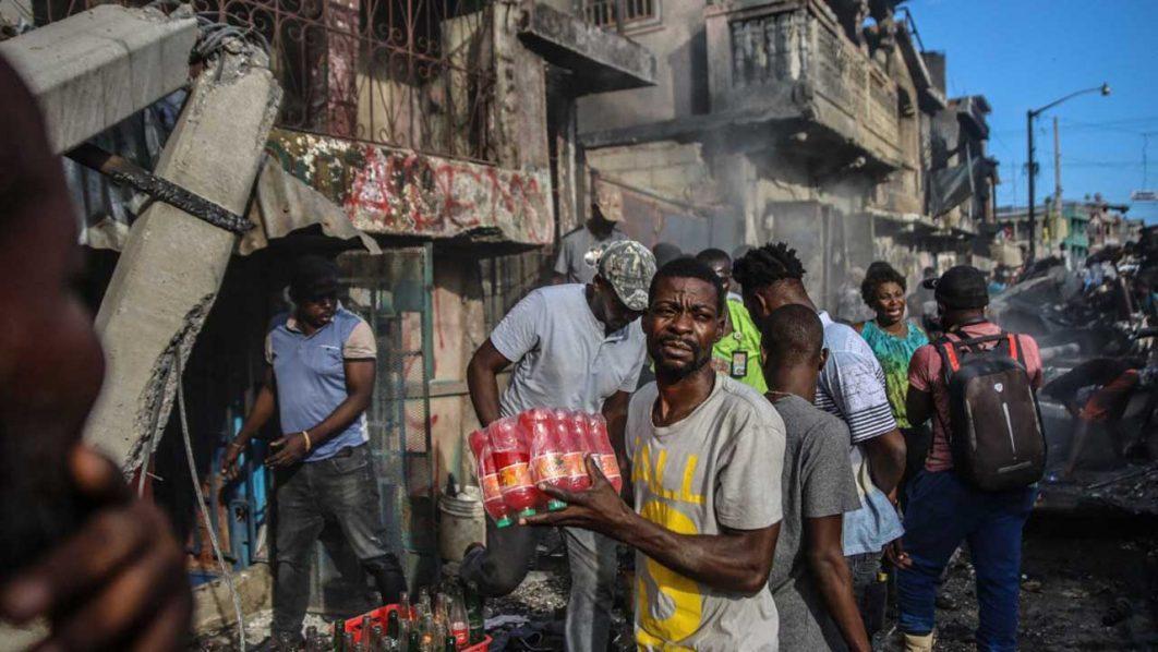 You are currently viewing 75 dead in Haiti truck explosion amid fears toll will rise