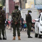 police officer in Nairobi