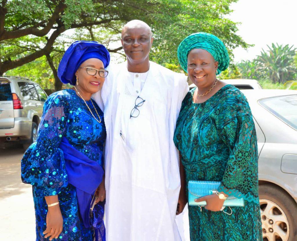 With Mrs Funmi Olotu nee Ige and Mrs Funmi Fagbamiye