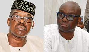 Read more about the article Fayose, Oni clash, allege sellout, rigging over Ekiti PDP primary