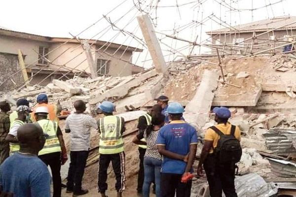 You are currently viewing Death toll in Lagos collapsed building now five