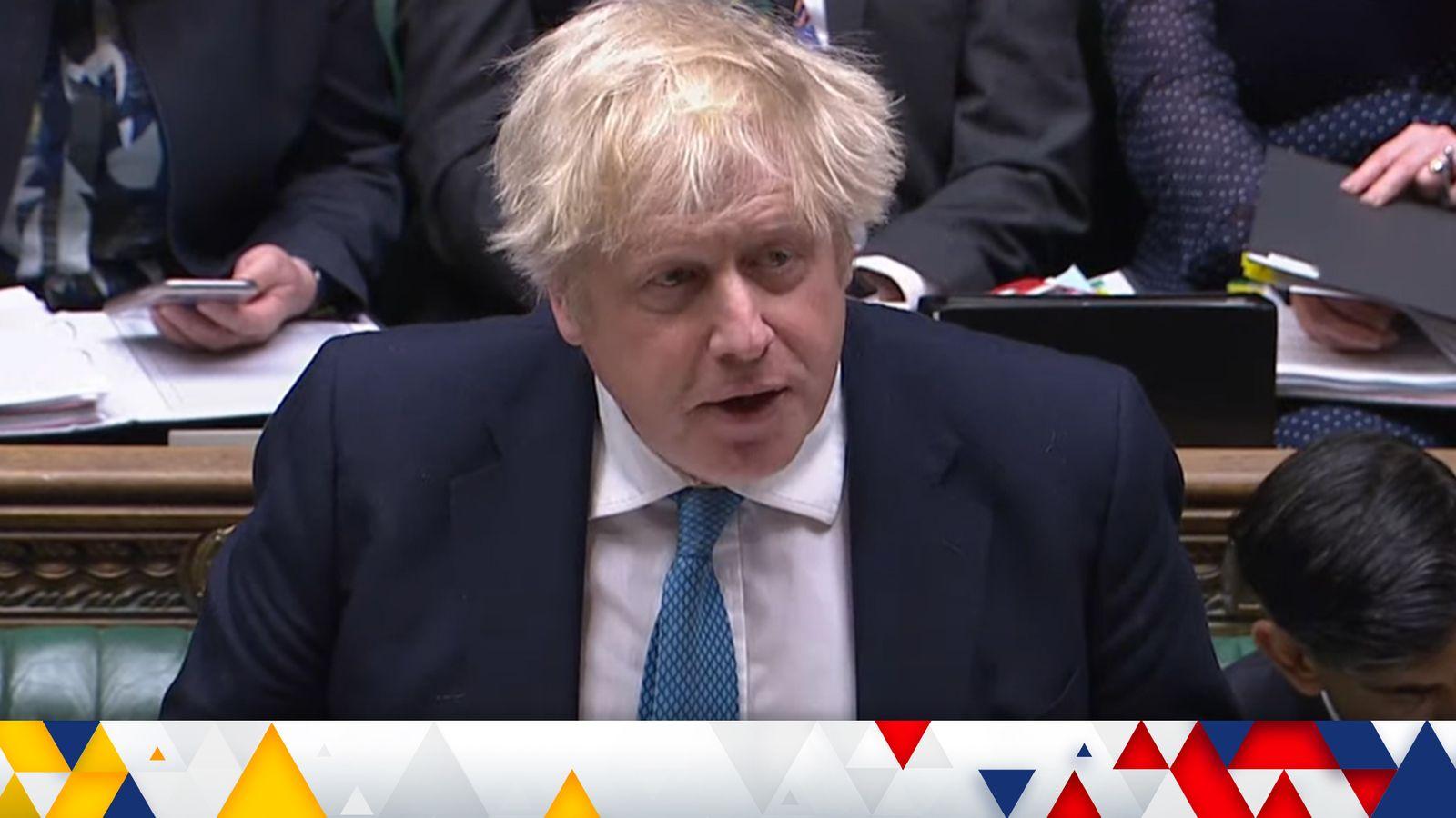 You are currently viewing Boris Johnson joins world leaders in condemning Russia for choosing ‘path of bloodshed and destruction’