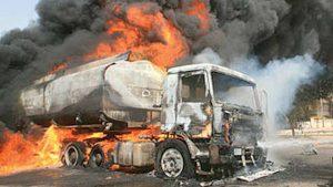 Read more about the article Tanker explosion claims 17 lives on Lagos-Ibadan expressway