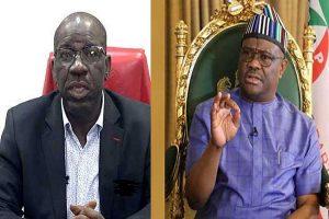 Read more about the article Tirade on Edo Dep Gov: Obaseki replies Wike, says Edo cannot be bought