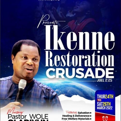 With Ikenne restoration crusade, CLAM consolidates on its vision of apostolic revival for global soul harvesting
