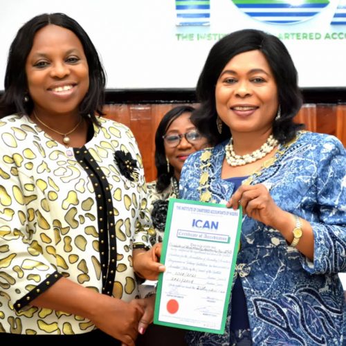 Win-Win for Chrisland University Accounting students as ICAN presents accreditation certificate