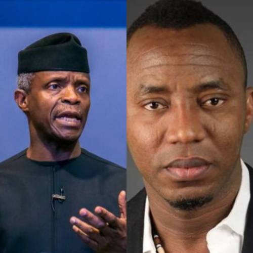 You are currently viewing Osinbajo promising to build on Buhari’s ‘successes’ of terrorism, economic disaster, an insult to Nigerians— Sowore