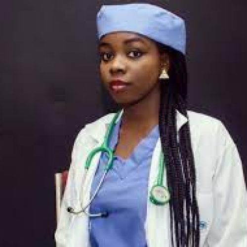 Father of late Dr Chinelo Megafu plays Sax at daughter’s burial in Lagos (Video)
