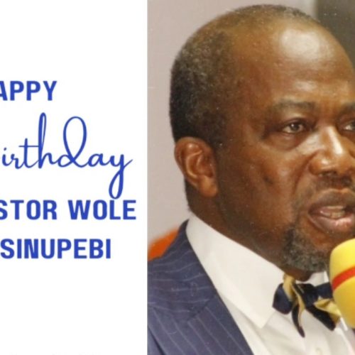 Happy birthday to Pastor Wole Osinupebi, by Emmanuel Ajibulu