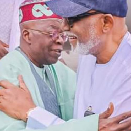 You have done a lot, your reach is uncommon – Akeredolu tells Tinubu