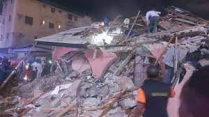 Read more about the article Mother, child, two others die as three-storey building collapses in Lagos