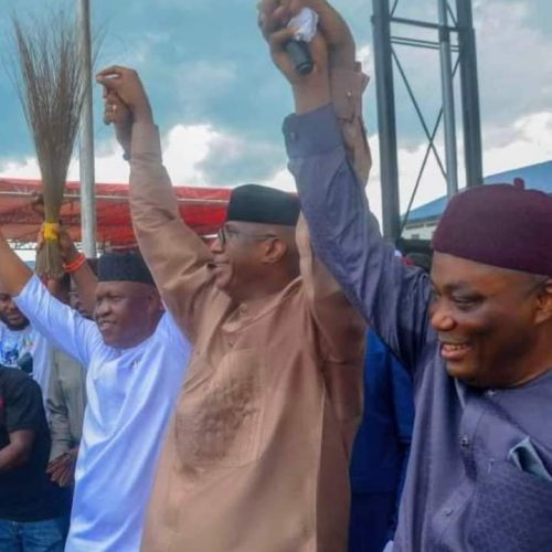 Omo-Agege wins APC ticket for Delta Guber election