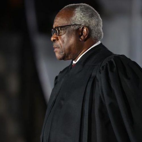 George Washington University will retain Clarence Thomas as a professor amid protest