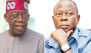 Read more about the article Why Tinubu will succeed Buhari – Oshiomhole
