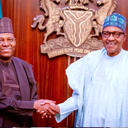 I will hand over to you and Tinubu in 2023 – Buhari assures Shettima