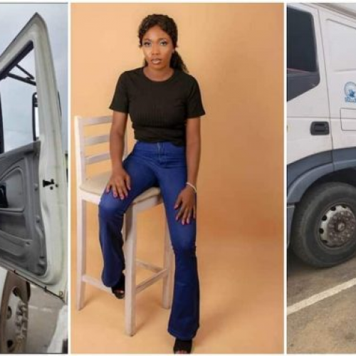 Meet the 26-year-old female tanker driver who shunned hairdressing; “I wanted to step up the game”, she says