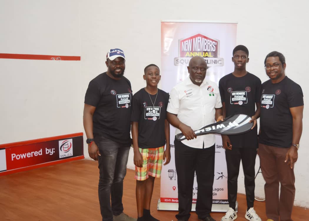 You are currently viewing Squash Section, Lagos Country Club ends three-month Squash Training Clinic with fanfare