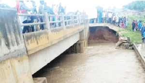 Read more about the article Nigeria, Benin Republic link-bridge collapses, travellers stranded