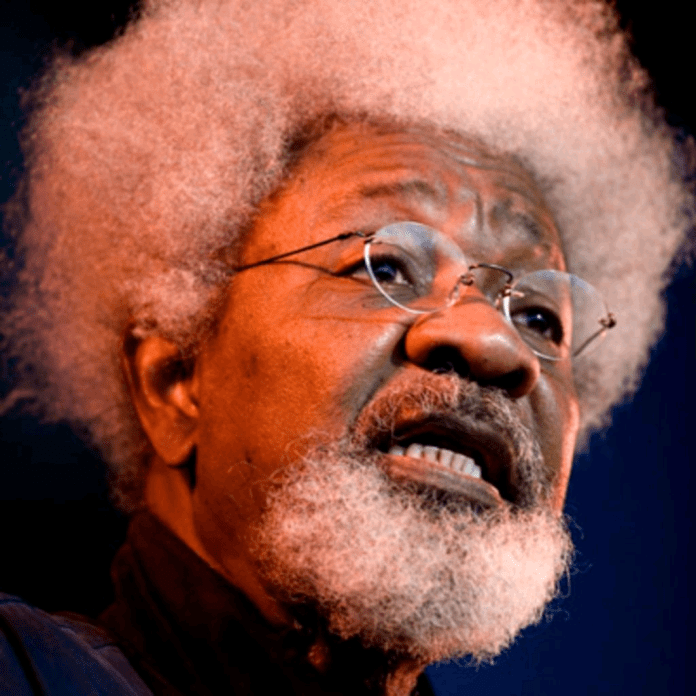 You are currently viewing Soyinka: I’m not part of the video of pyrates mocking Tinubu, it’s distasteful