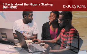Read more about the article Eight facts about the Nigeria Start-up Bill