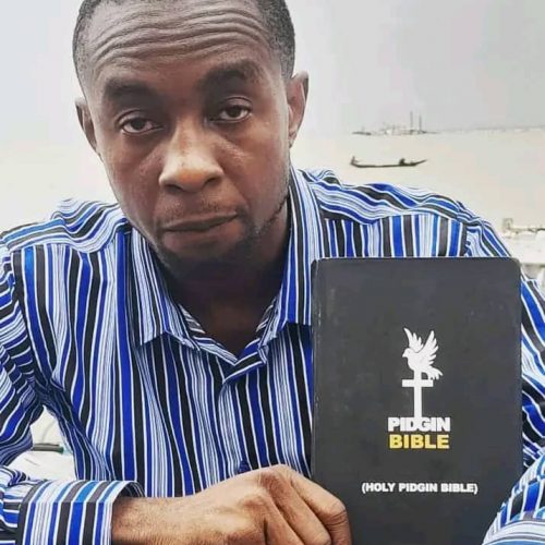 Meet Salem Egoh, the inspired man who translated the Bible into the Pidgin language