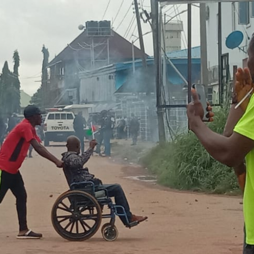 Police teargas Obi’s supporters in Ebonyi