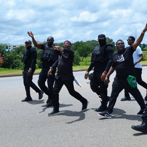 Obi’s supporters tackle Charly Boy over ‘locked down’ Abuja rally
