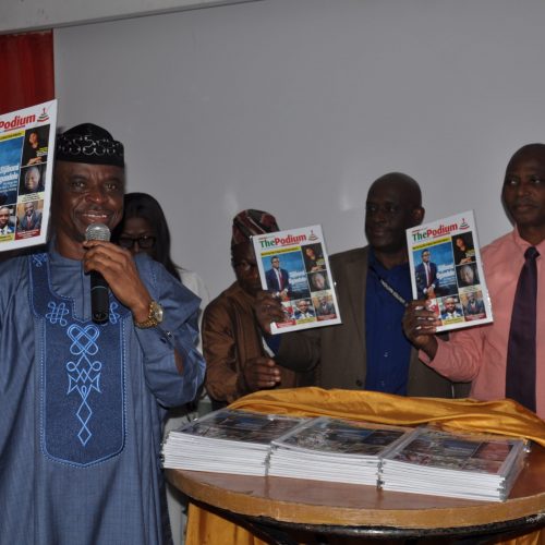 The Podium Magazine unveiled in Abuja, Publisher reiterates the need for Media to act as change agents