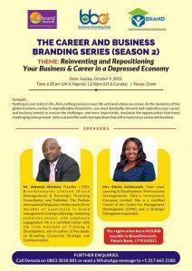 Read more about the article Brand Stewards to host online seminar on career and business branding on October 9