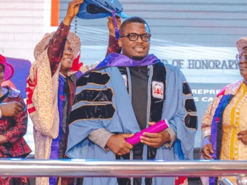 Read more about the article Sijibomi Ogundele, Sujimoto boss, bags honorary doctorate degree for outstanding contributions to entrepreneurship in Africa