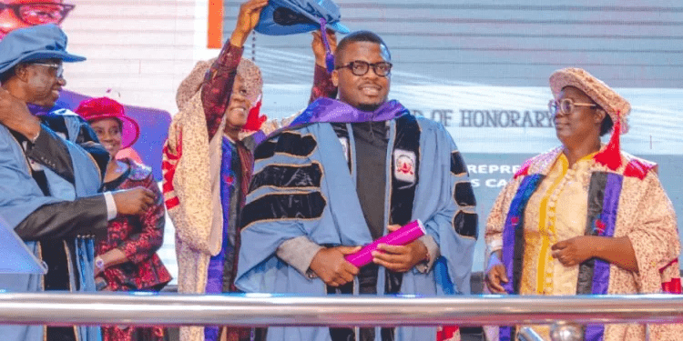 You are currently viewing Sijibomi Ogundele, Sujimoto boss, bags honorary doctorate degree for outstanding contributions to entrepreneurship in Africa