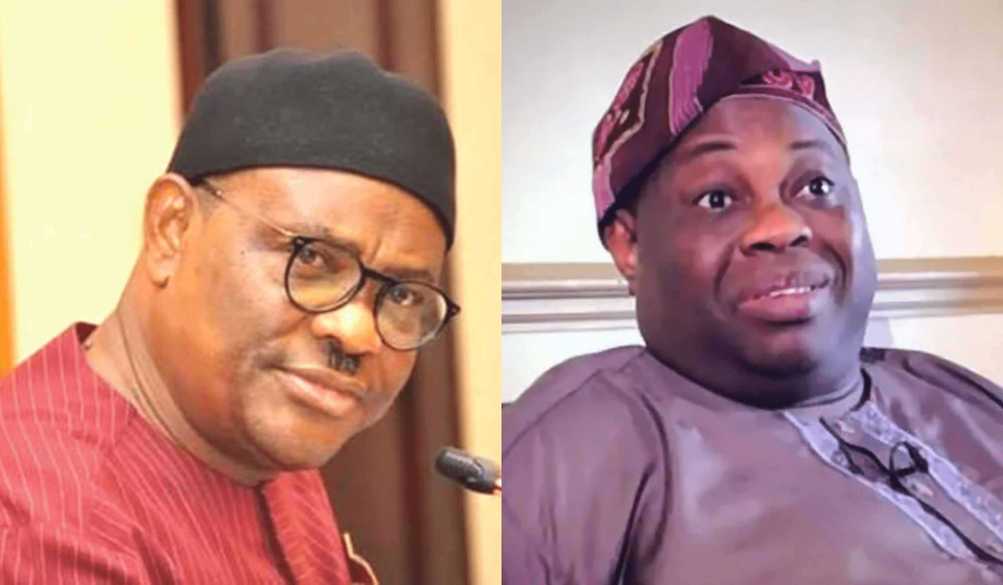 You are currently viewing VIDEO: From presidential aspirant to spokesperson, Wike mocks Dele Momodu