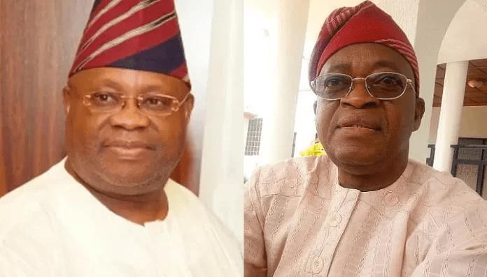 You are currently viewing Adeleke accuses Oyetola of incurring N76bn debts, lying about N14bn reserve