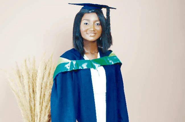 You are currently viewing I Always Took The Last Position In Class ― Adunola Shoge, UI’s Overall Best Graduating Student