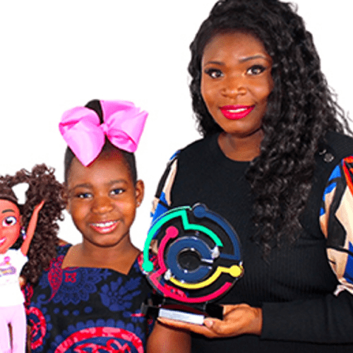 Meet the Nigerian-born mom behind the first interactive African-American STEM doll that recently won an award
