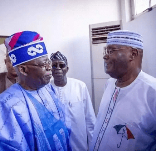 Read more about the article Stop chasing shadows, my victory is inevitable, Tinubu tells Atiku