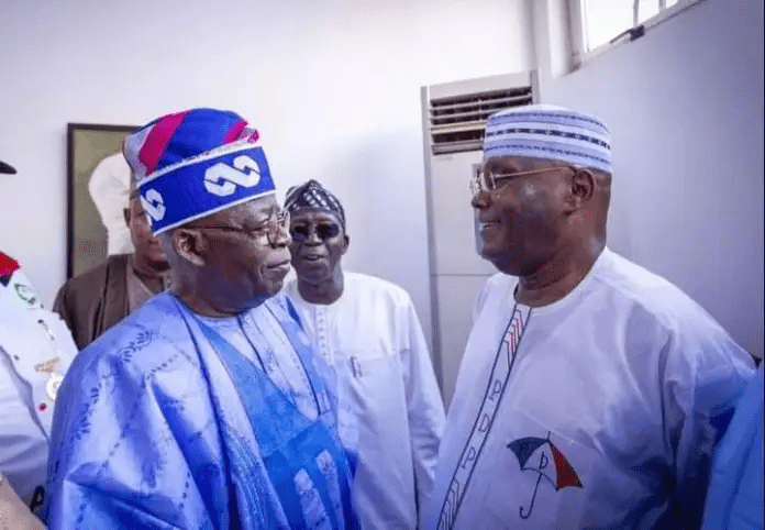 You are currently viewing Stop chasing shadows, my victory is inevitable, Tinubu tells Atiku
