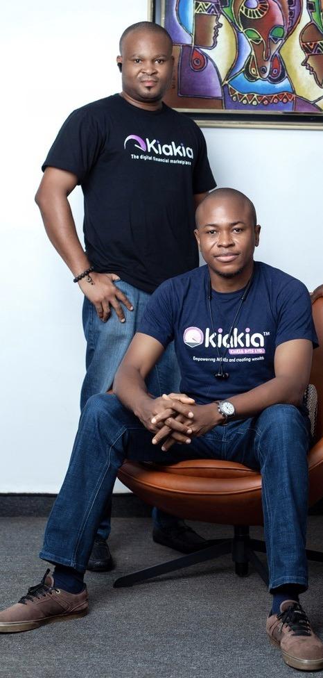 Chimezie and Olajide Abiola the founders of KiaKia