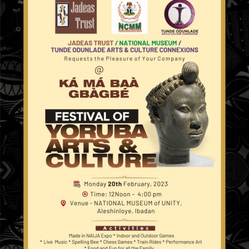 Read more about the article Ka maa baa gbagbe, exhibition of Yoruba arts and culture, holds in Ibadan on Feb 20