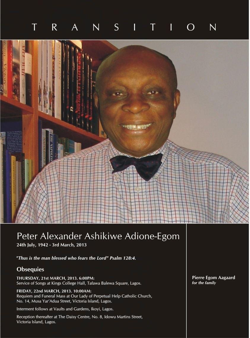 You are currently viewing Remembering Ashikiwe Adione-Egom: The Motor-Park Economist