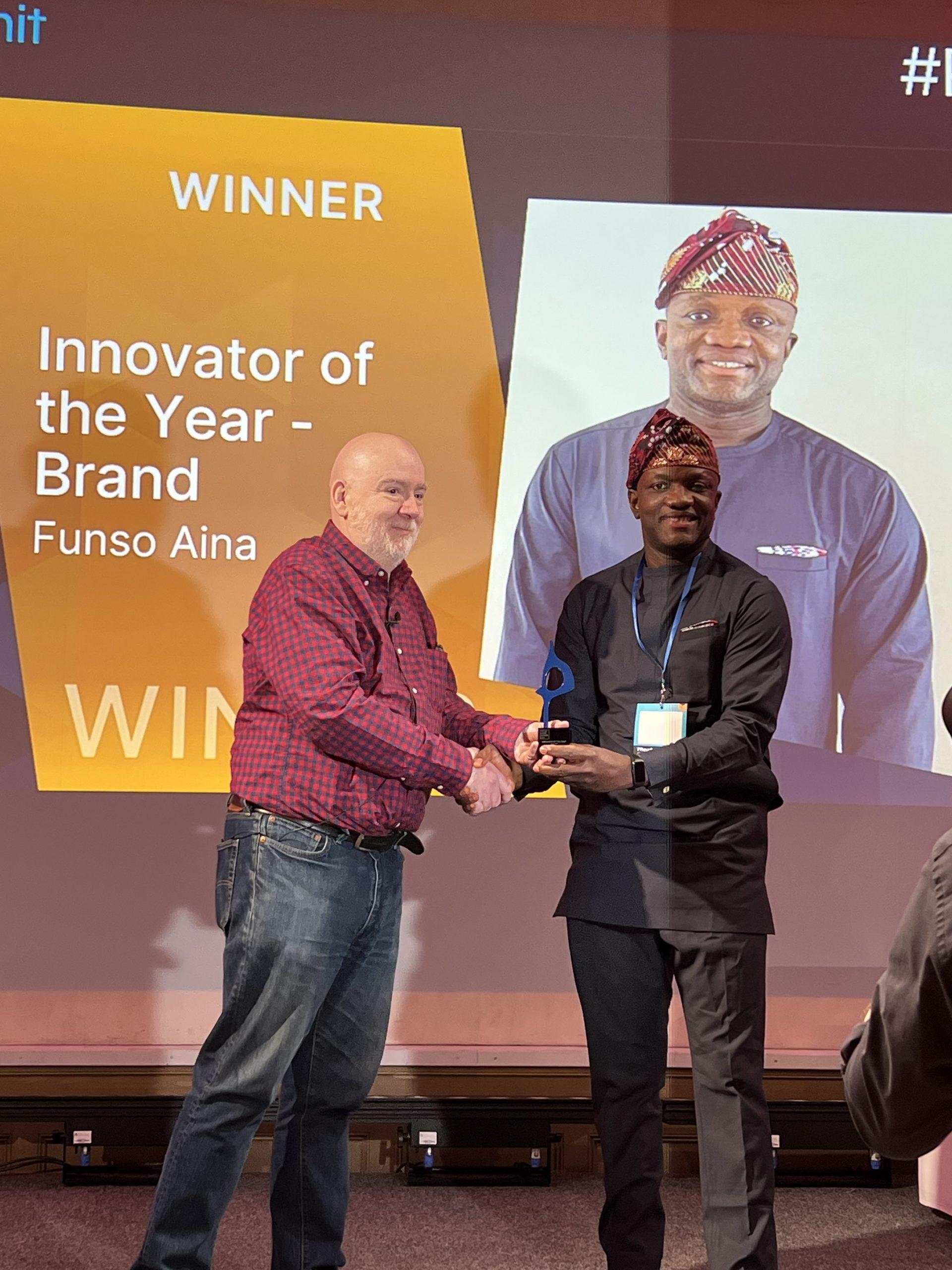 You are currently viewing MTN’s Funso Aina named “Innovator of the Year” in Europe, the Middle East, and Africa