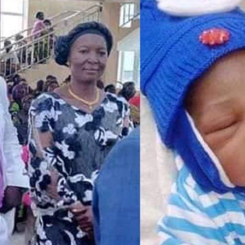 Nigerian pastor and his wife welcome first child after 35 years of waiting