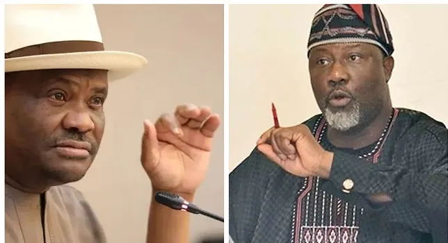 You are currently viewing Wike called me 19 times in two hours, begging to be named Atiku’s vice presidential candidate – Dino Melaye (Video)