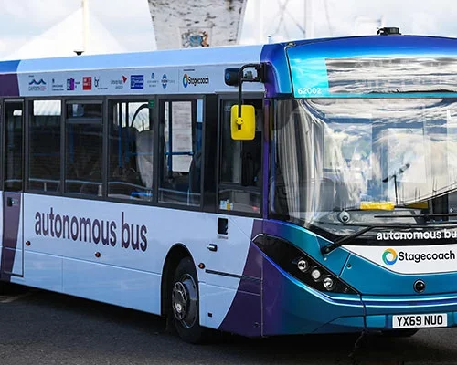 Read more about the article Scotland set to debut UK’s first self driving bus next week
