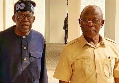 Read more about the article Oshiomole-led APC NWC dissolved to scuttle Tinubu’s presidential ambition – Eta