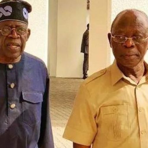 Oshiomole-led APC NWC dissolved to scuttle Tinubu’s presidential ambition – Eta